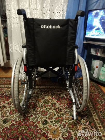 Инвалидная коляска складная бу