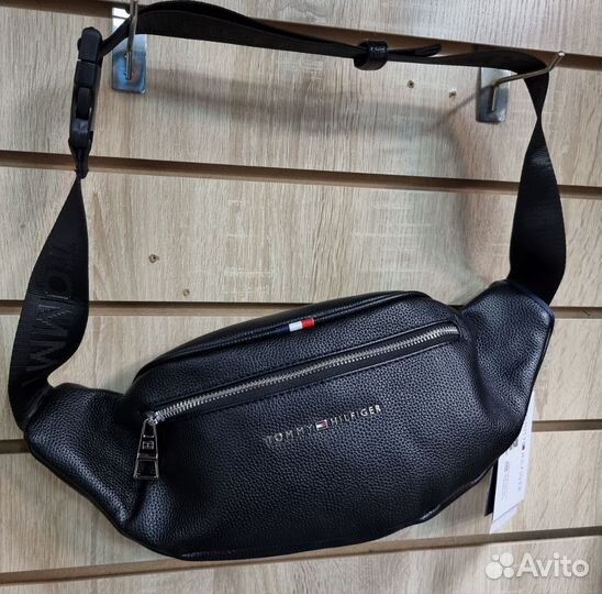 Поясная мужская сумка бананка Tommy Hilfiger