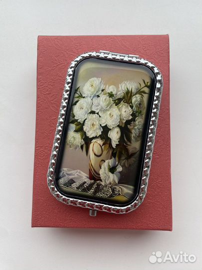Зеркало карманное новое в упаковке
