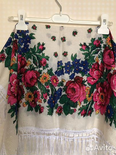 Павловопосадский шерстяной платок