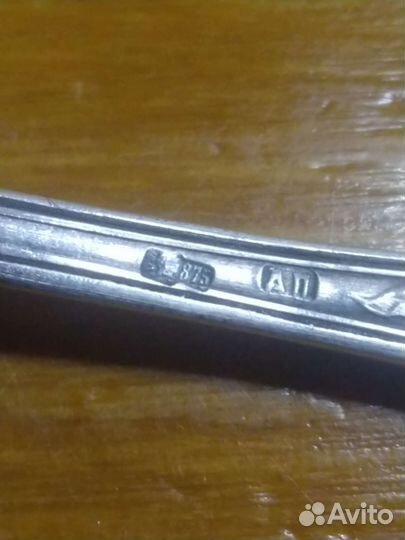 Ложки кофейные серебро