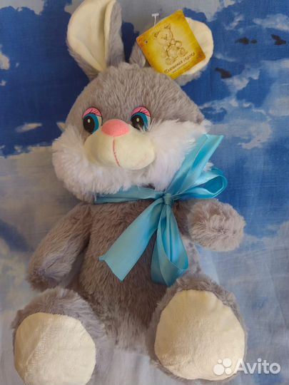 Игрушка-заяц новый-40см