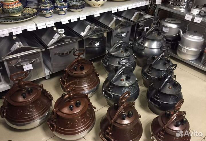 Афганский казан 8 литров цвета Графит