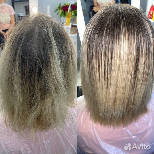 Кератин, ботокс, нанопластика волос