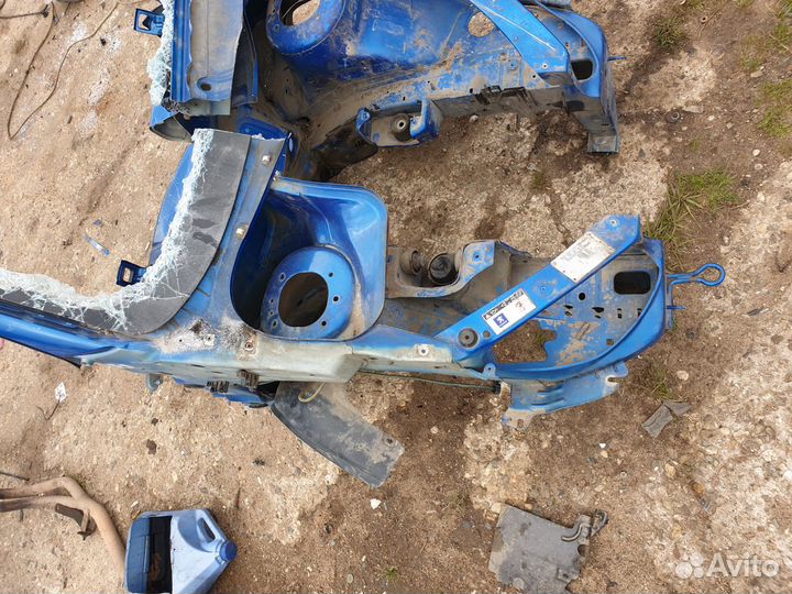 Лонжерон передний правый четверть peugeot 206 пежо