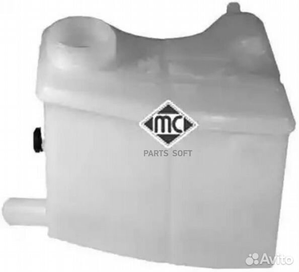 Metalcaucho 03812 бачок радиатора ford KA