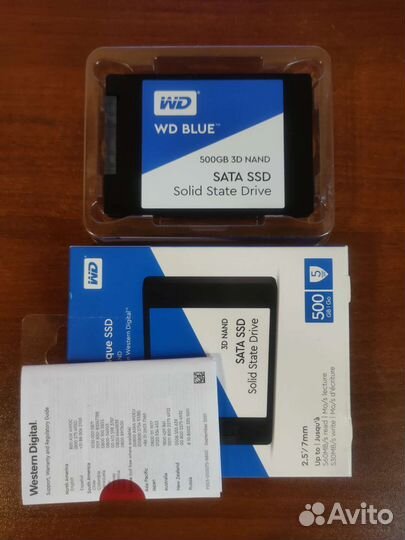 Диск WDS500G2B0A SSD 500 GB WD Western Digital