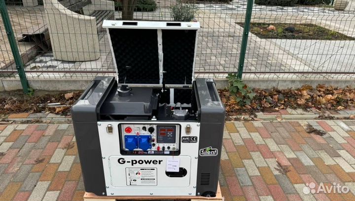 Электростанция дизельная 10 kWg-power однофазный D