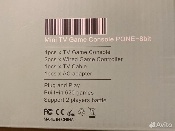 Игровая приставка Mini tv game console pone-8bit