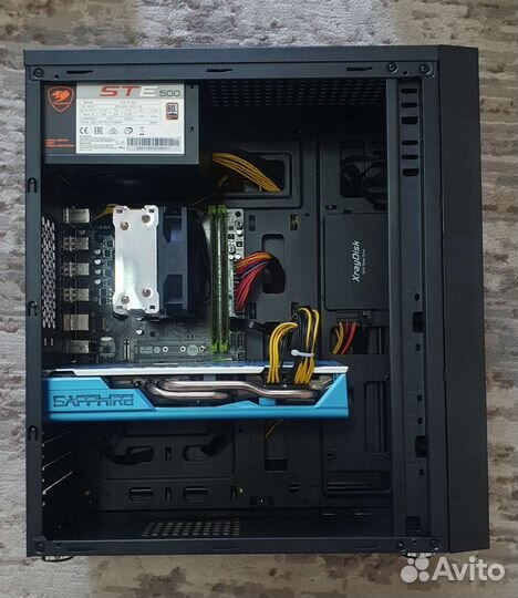 Игровой компьютер пк rx 580