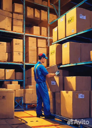 Упаковка товаров для Wildberries и Оzon Фулфилмент