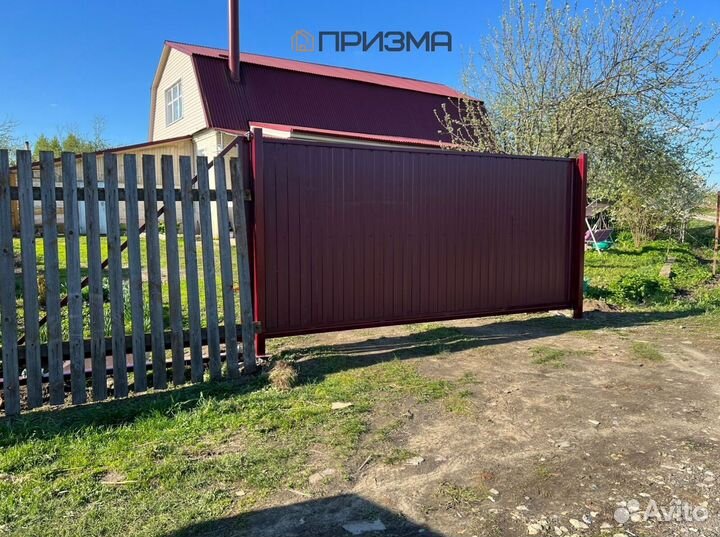 Автоматические откатные ворота