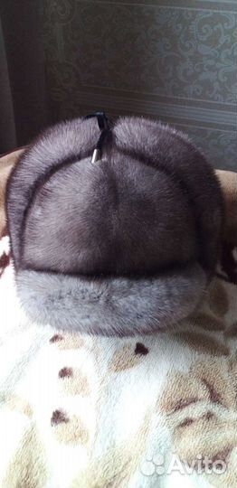 Женская норковая шапка