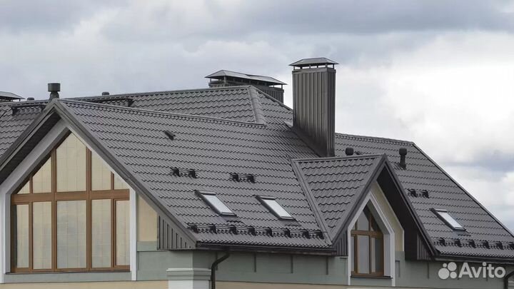 Металлочерепица для кровли в рассрочку
