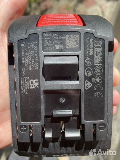 Новый оригинальный Аккумулятор Bosch procore 18v