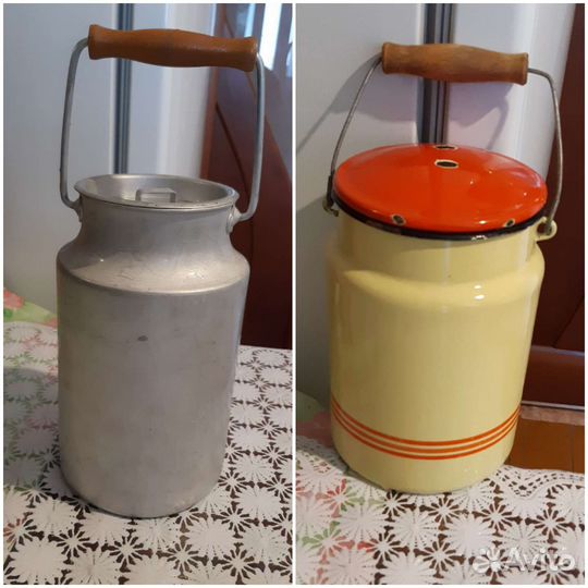 Бидон 3 л алюминиевый эмалированный