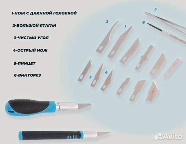 Набор ножей для фигурной резки