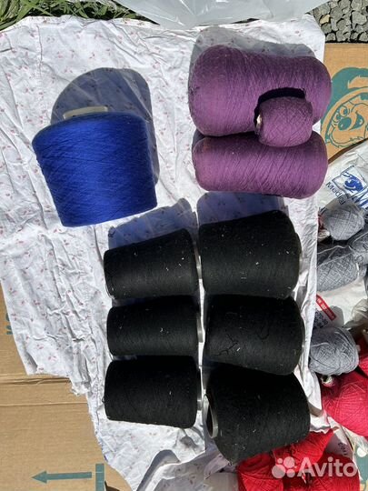 Пряжа нитки для вязания