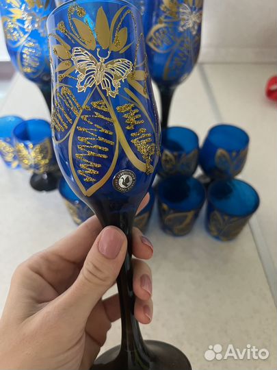 Набор фужеров и рюмок