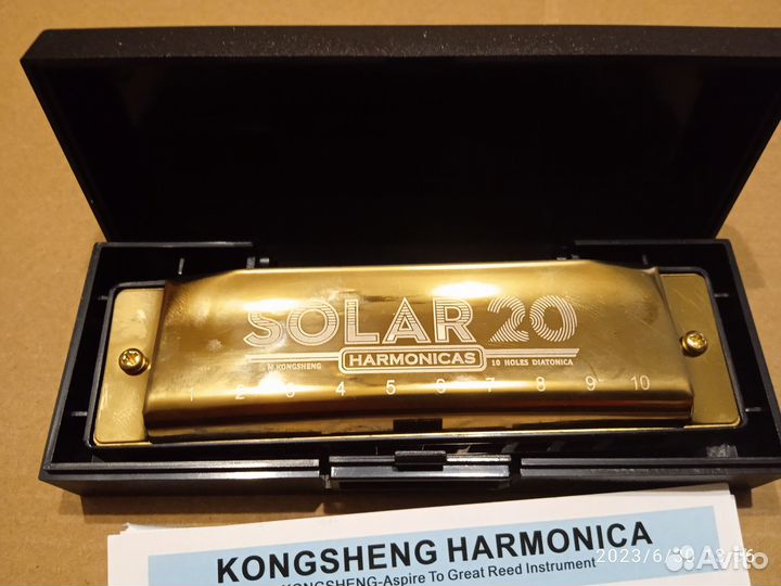 Губная гармоника блюзовая