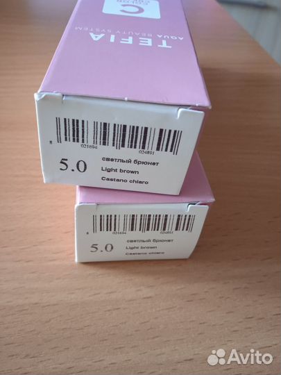 Краска для волос Tefia 5.0 италия