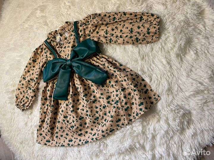 Платье с бантиком