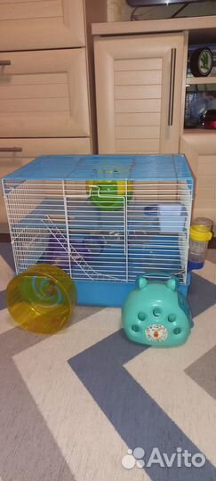 Клетка для хомяка+аксессуары