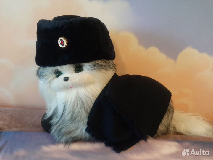 Шапка зимняя женская полиция