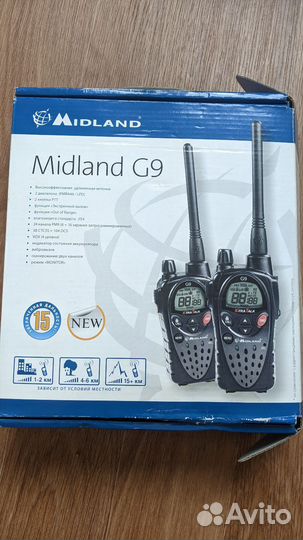 Радиостанции Midland G9