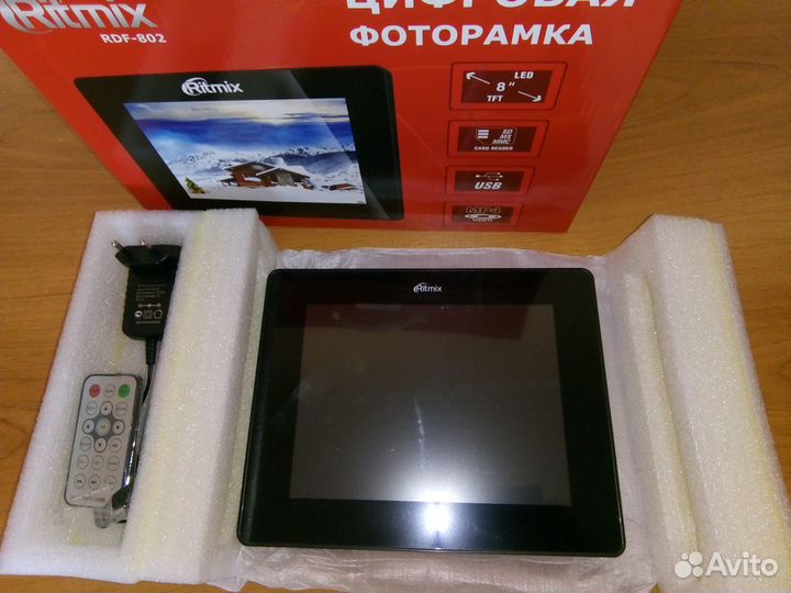 Цифровая фоторамка Ritmix