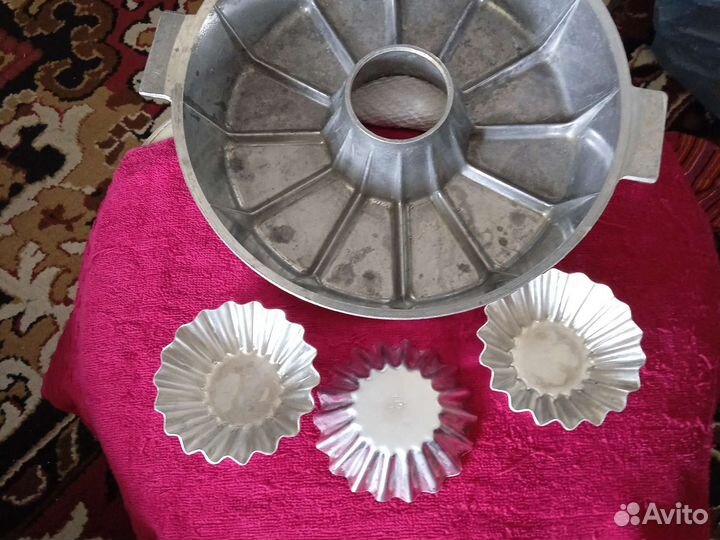 Форма для выпечки кексов СССР