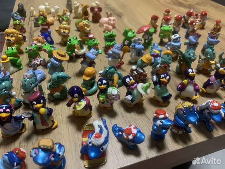 Игрушки из киндера 90х