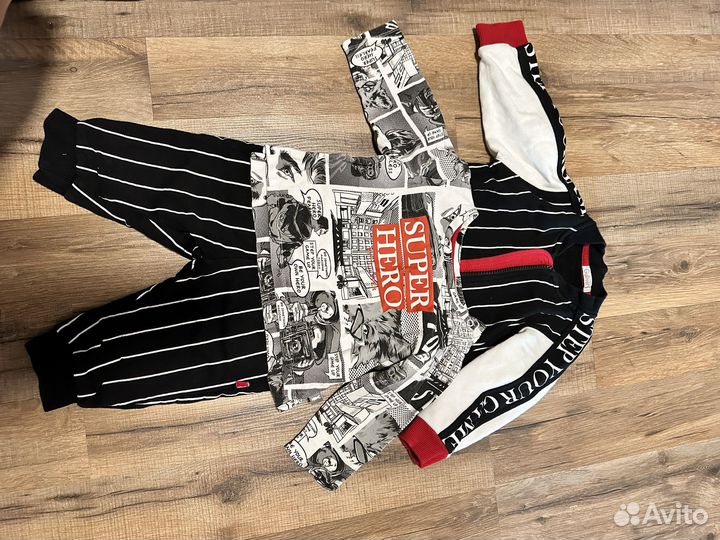 Комплект тройка для мальчика 74р gulliver