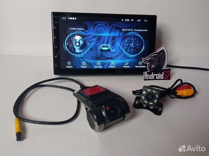 Магнитола chevrolet niva +Рамка