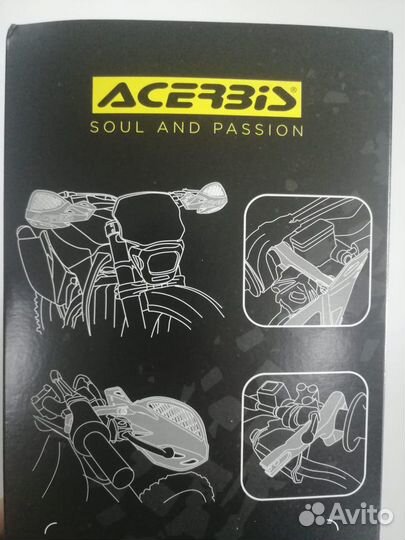 Защита руля acerbis MX uniko vented