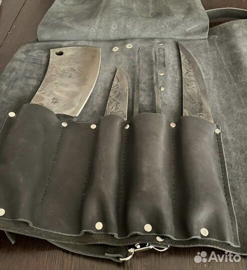 Нож ручной работы набор ковка