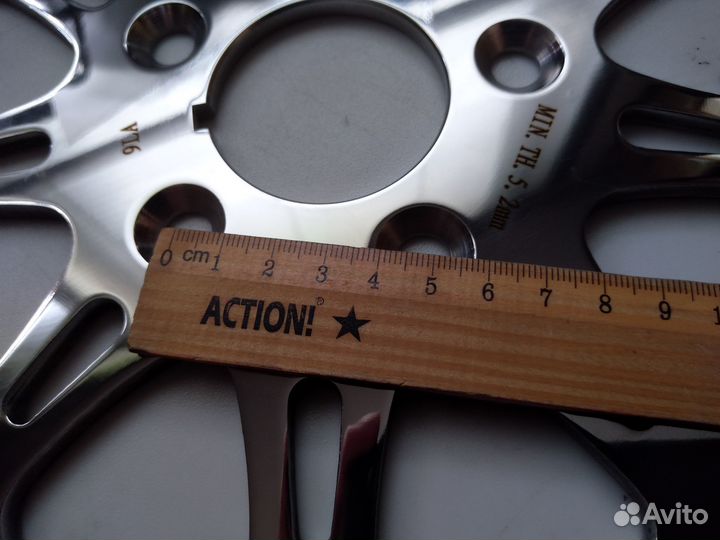 Диск тормозной задний на Harley Davidson sportster