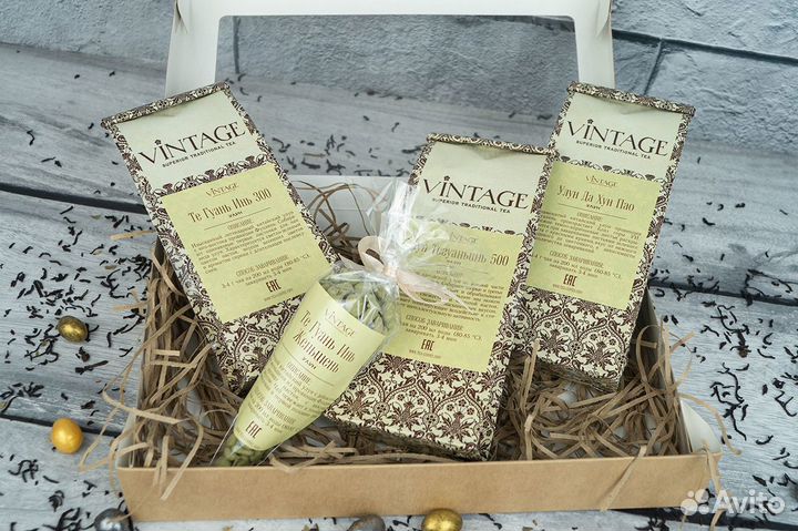 Подарочный набор чая к празднику 