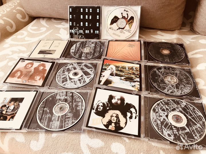 LED Zeppelin - альбомы на компакт-дисках CD