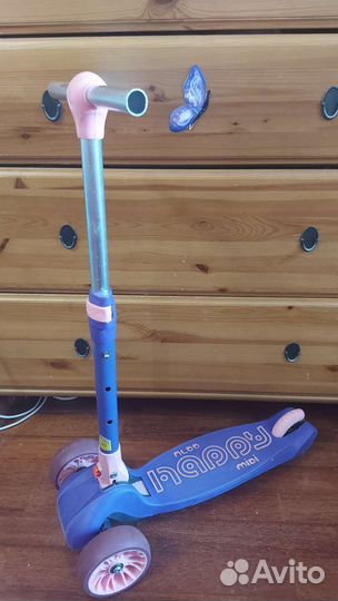 Самокат детский трехколесный бу