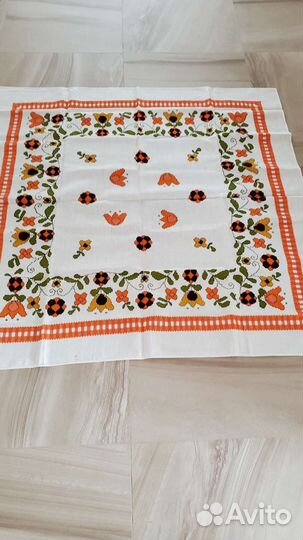Скатерть лен СССР