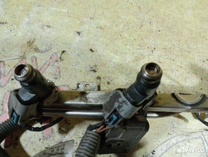 Топливная рампа с форсунками Ваз LADA Гранта