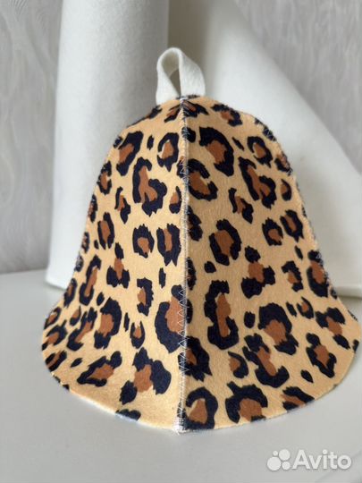 Шапки для бани из овчины (70% шерсть мериноса)