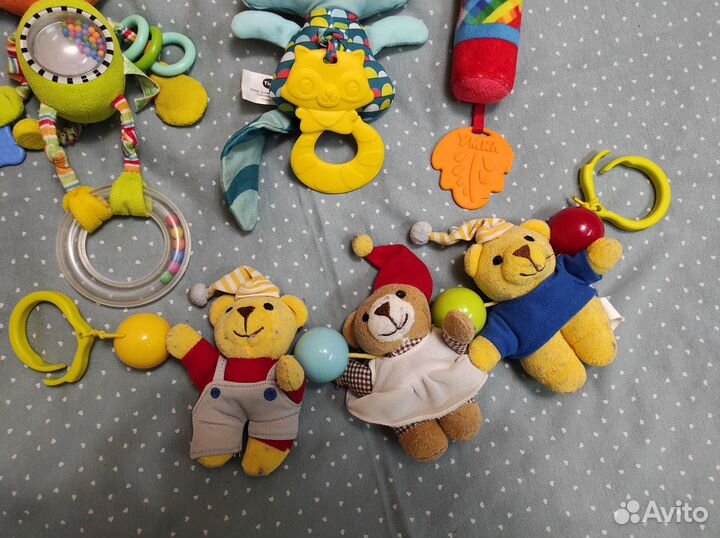 Игрушки-погремушки для самых маленьких