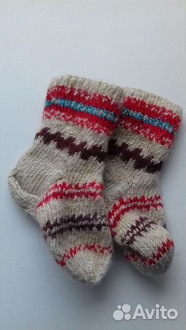 Носки шерстяные, для детей возраста 4-6 лет