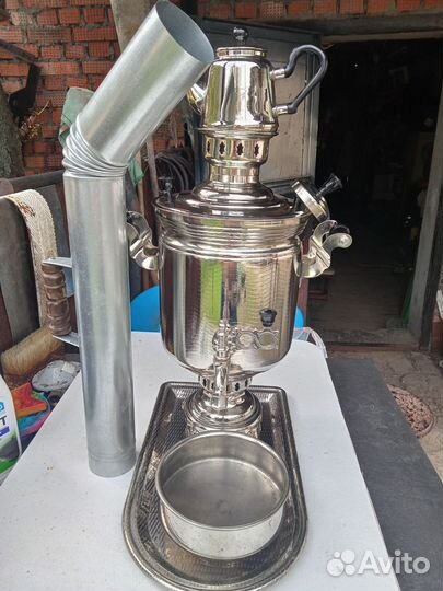 Самовар угольный СССР