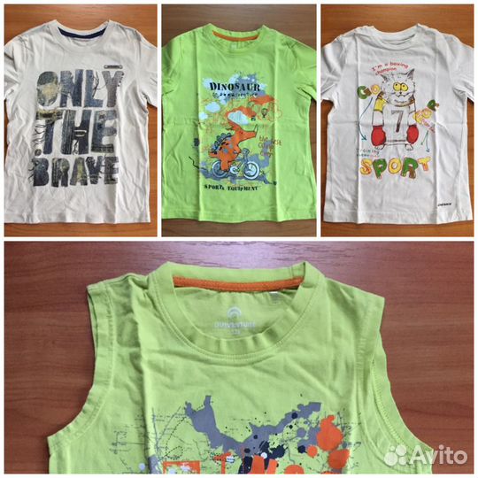 Летняя одежда на 5-6 лет 19 предметов