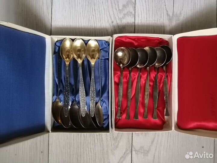 Столовые приборы мельхиор СССР