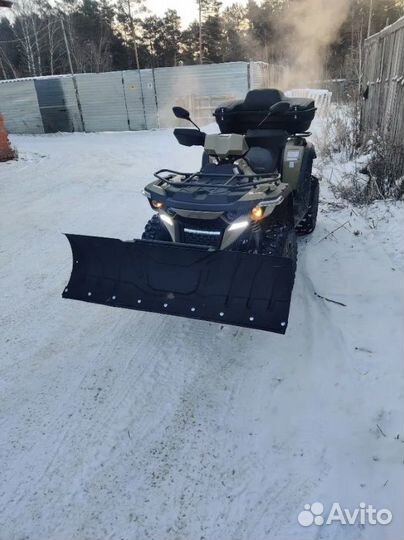 Снегоуборочный отвал Atv на квадроцикле Linhai 550