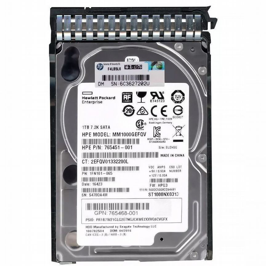 [MM1000GEFQV] Жесткий Диск Hp 1tb Sata3 2,5" Hdd Mm1000gefqv